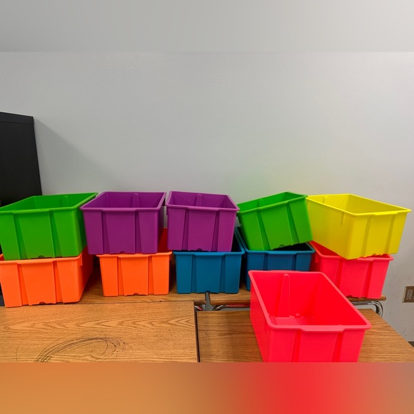 Heavy-Duty Book Bins - Picture 1 of 2